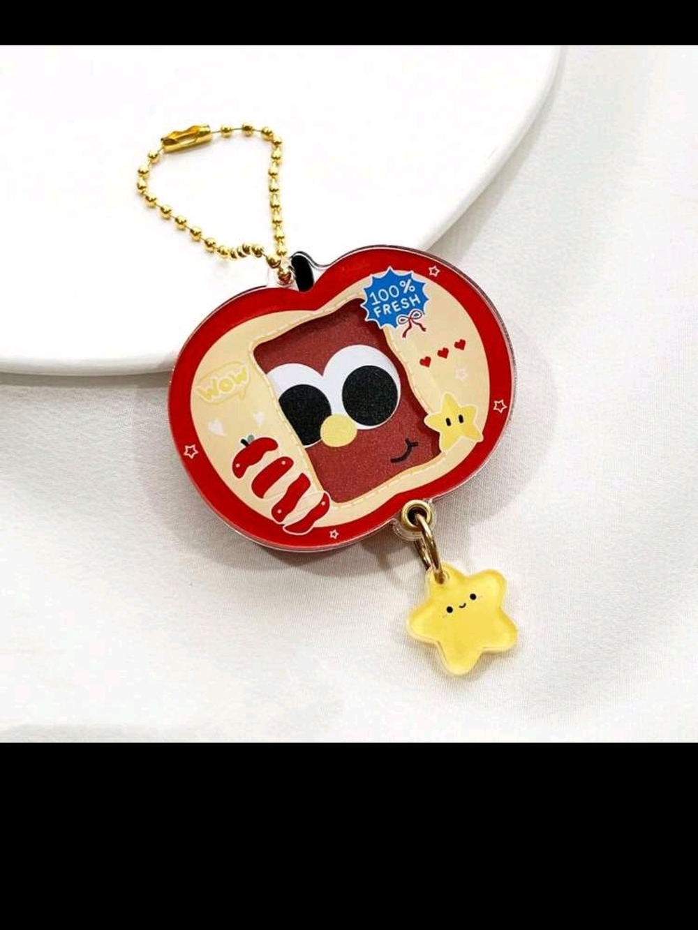 ♥️🍎Mini Keychain/Card/Pic Holder